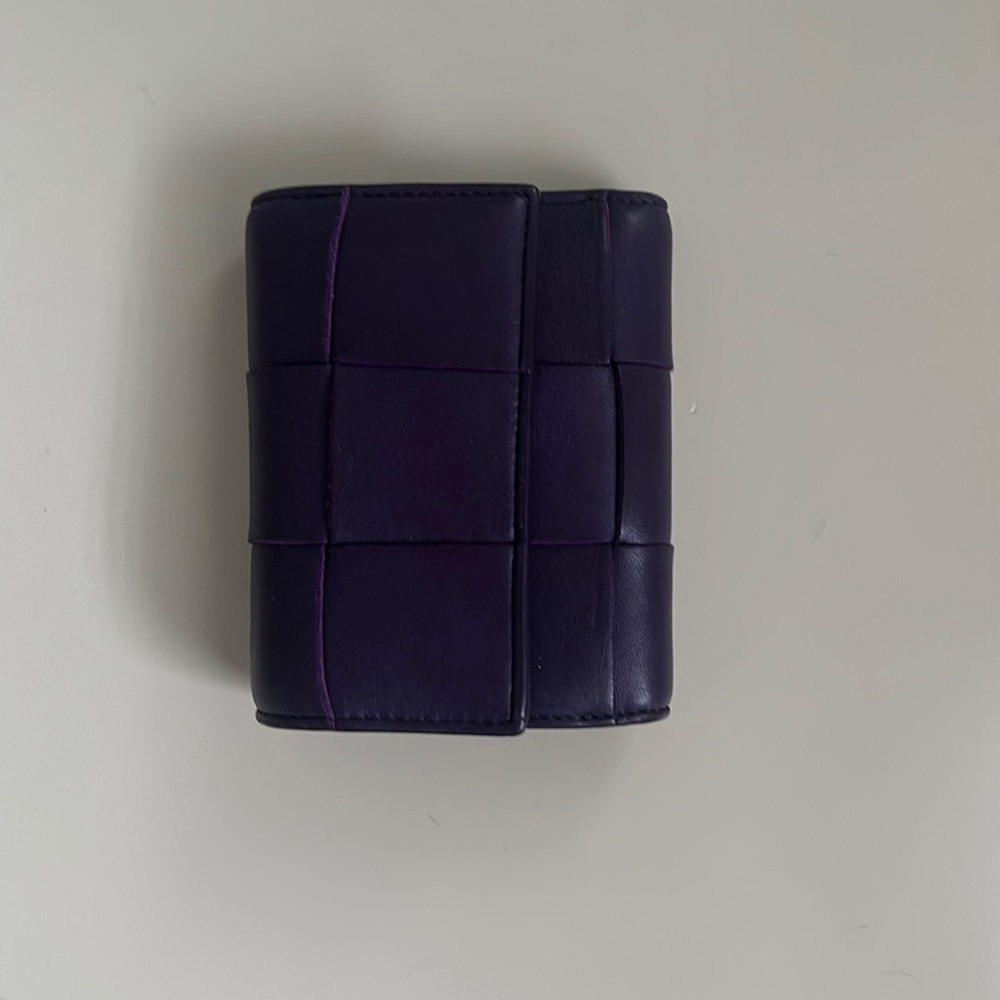 Bottega Veneta Purple Wallet